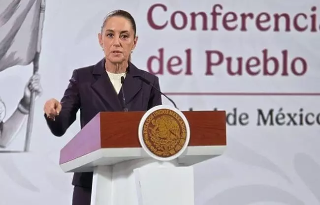 Durante la conferencia de prensa matutina, la presidenta anunció las acciones contra el hombre que la acosó frente a varias personas