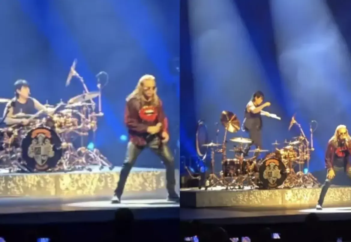 Durante una presentación del 