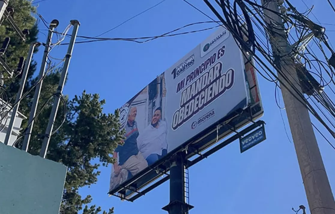 Se va al doble de días establecidos en espectaculares y en la difusión personal.