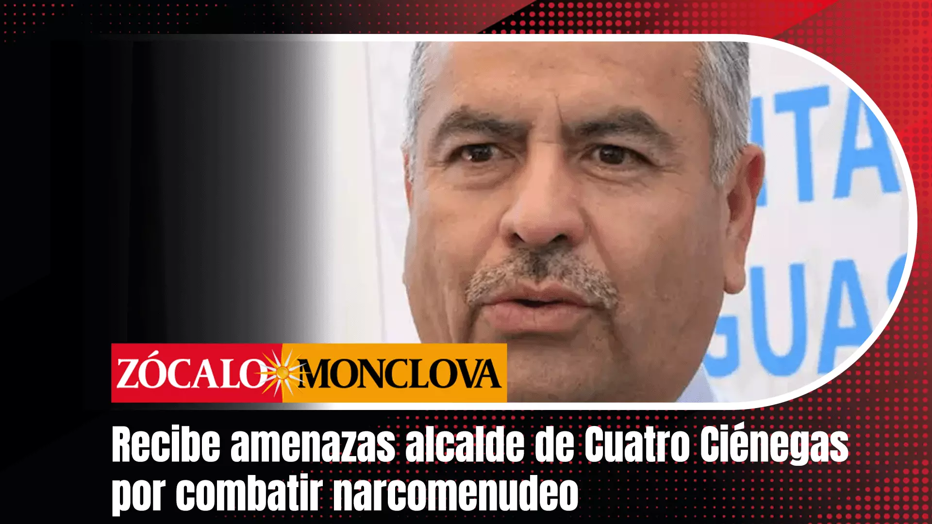 Admitió que, a pesar de las intimidaciones por parte de personas desconocidas, se mantiene firme en su compromiso por erradicar la venta de sustancia
