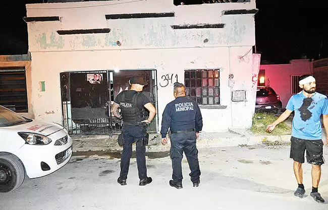 Una acalorada discusión entre vecinos terminó con un hombre lesionado la noche de ayer.