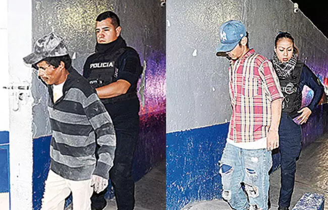 Una mujer identificó a los presuntos responsables, acusándolos de haber ingresado a su domicilio para sustraer diversos objetos