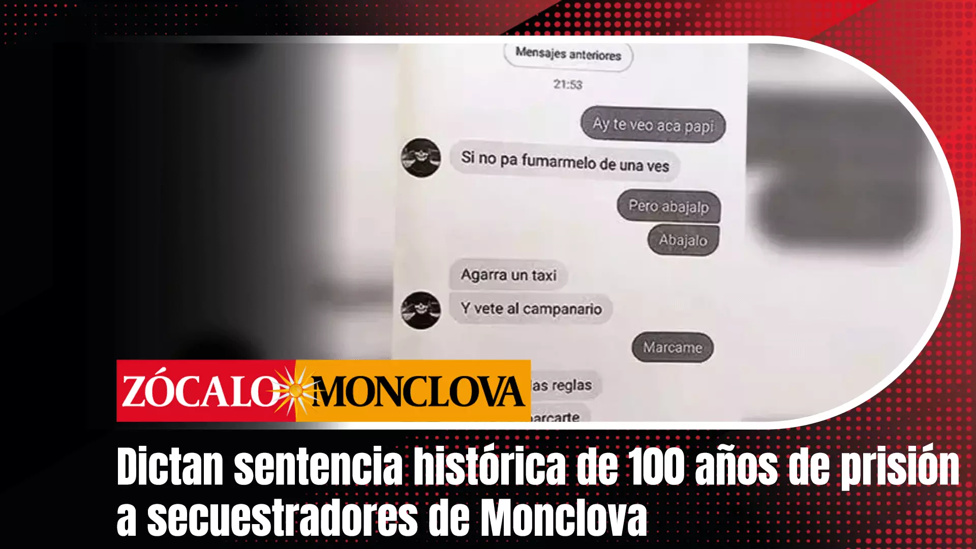 Durante la audiencia, el juez también ordenó al Ministerio Público para que se inicie una carpeta de investigación contra familiares de los senten