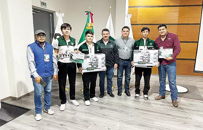El Conalep Frontera ganó el primer lugar en las categorías Sumobot y Seguidor de Línea en Torneo Estatal de Robótica.