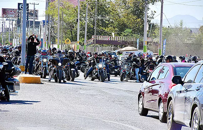 Más de un centenar de Bikers reunió la vigésima quinta edición de la Ruta del Desierto 2025