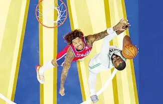 Jaylen Brown anotó 32 puntos, Anfernee Simons agregó 19 y los Celtics de Boston nunca estuvieron en desventaja en una victoria de 109-108 contra los