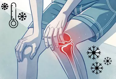 El frío no afecta directamente a los huesos, sino a las articulaciones y músculos. Estudios recientes explican por qué aumenta la rigidez.