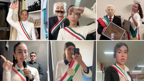 La mandataria se convierte en una tendencia con memes, canciones y disfraces