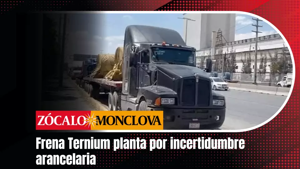 La suspensión de actividades de la galvanizadora se informó a los empresarios locales como una medida inevitable ante las dificultades de exportación