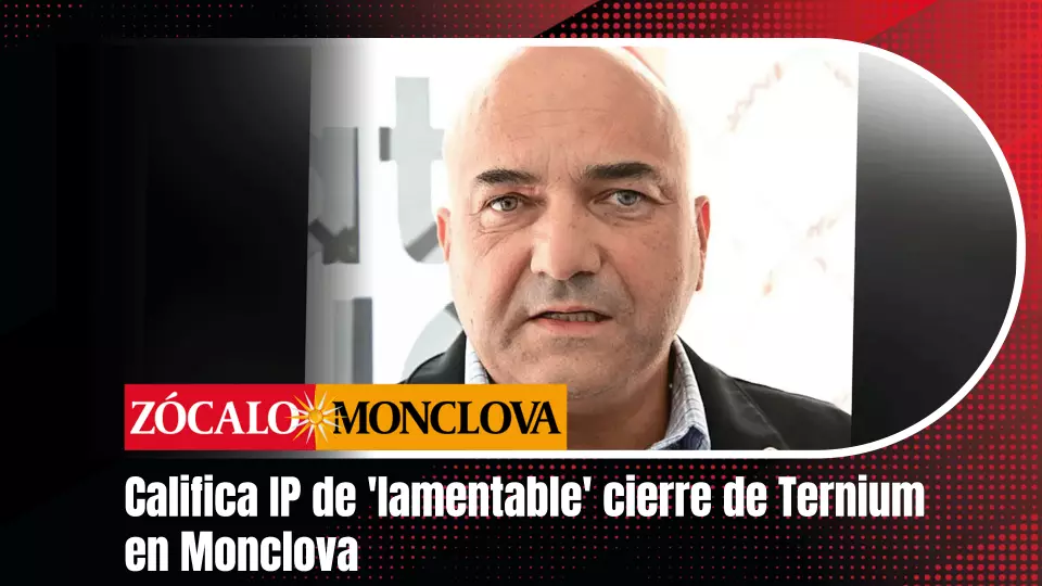 El empresario Eugenio Williamson manifestó su preocupación por el cierre de operaciones de Ternium en Monclova, calificándolo como “muy lamentable” y un mal indicador para la región, que continúa perdiendo fuentes de empleo.