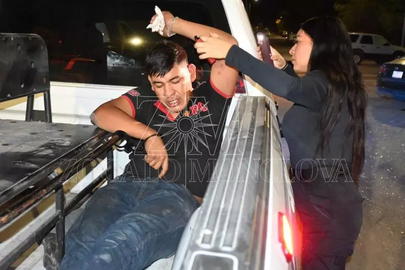 Los agentes municipales trasladaron a Brayan a un hospital cercano para recibir atención médica.