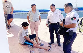 Un menor de 14 años, terminó lesionado y hospitalizado