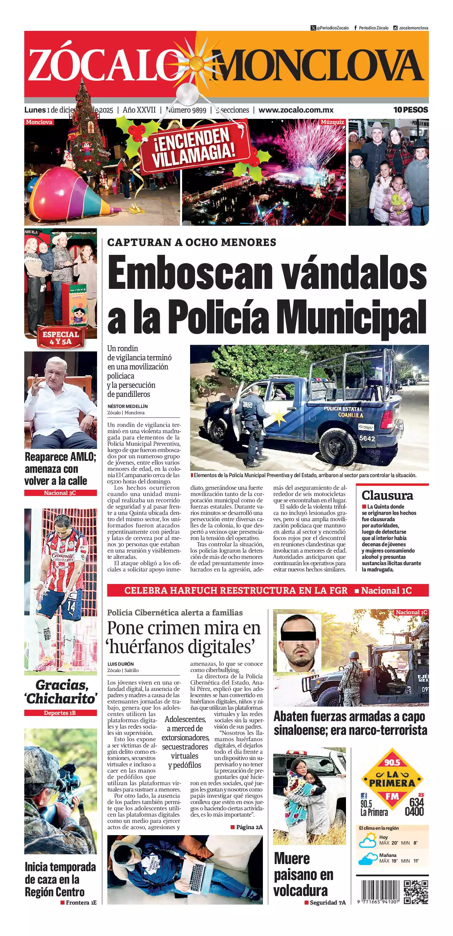 Monclova edición impresa