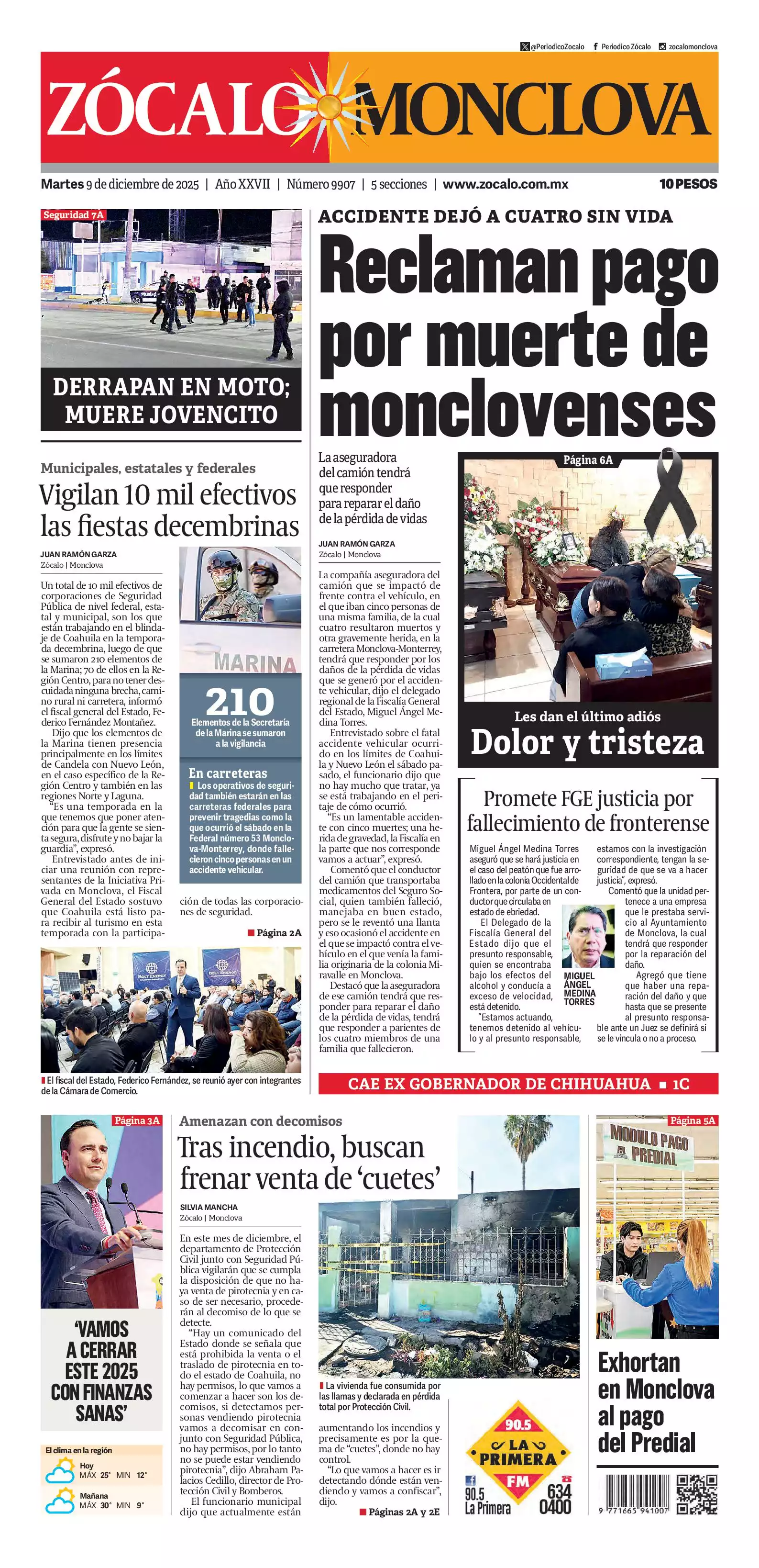 Monclova edición impresa