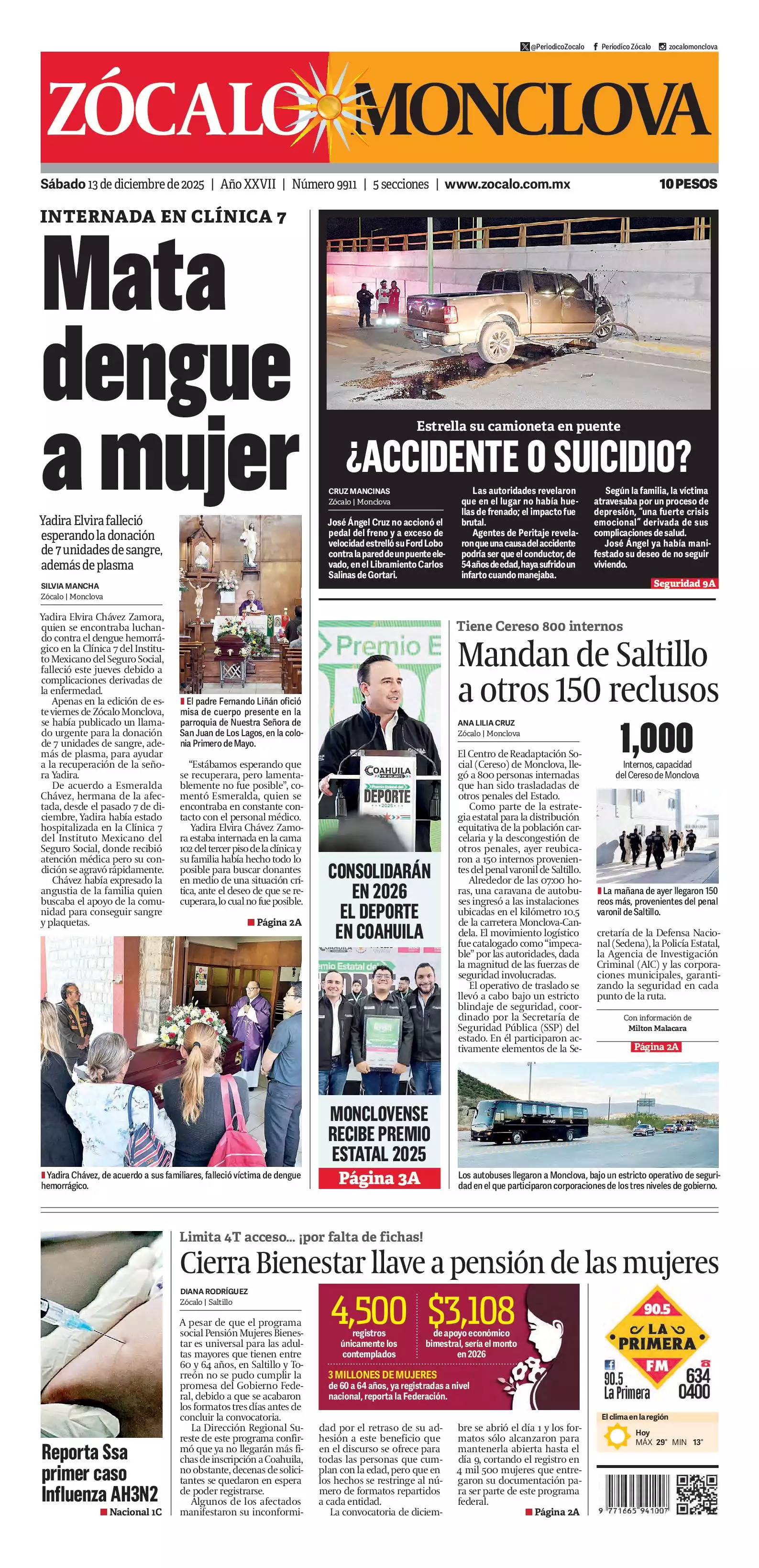 Monclova edición impresa