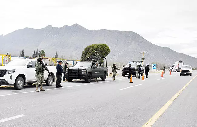 Un operativo conjunto se instaló en la carretera 30, a la altura de la empresa Orica, con el objetivo de detectar el transporte ilegal de madera y ca