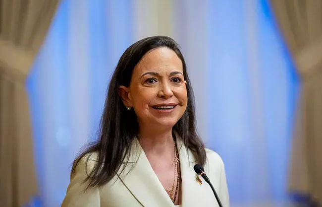 La opositora se mostró tan combativa contra Maduro como convencida de que conseguirán 'liberar' al país