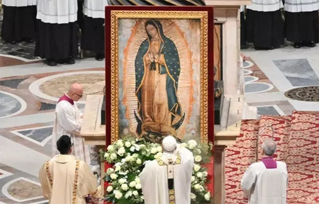 Este 12 de diciembre, el Papa León XIV presidió una misa especial en la Basílica de San Pedro, en honor a la Virgen de Guadalupe