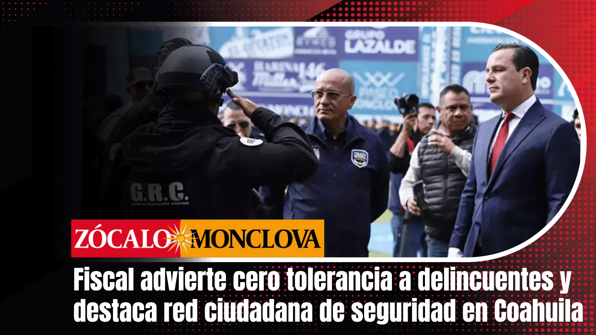 El Fiscal General del Estado, Federico Fernández Montañez emitió un contundente mensaje a los delincuentes.