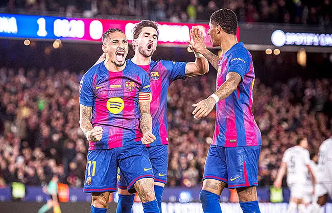 El Futbol Club Barcelona culminará 2025 como líder de LaLiga Española