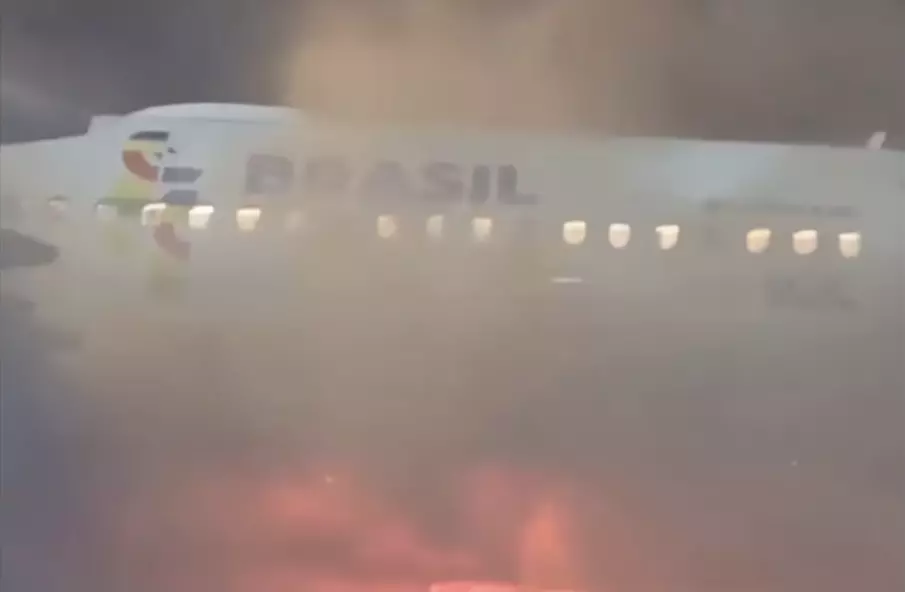 Personal del aeropuerto actúo con rapidez para salvaguardar la integridad de cada uno de los pasajeros, lo que provocó que todos resultaran ilesos