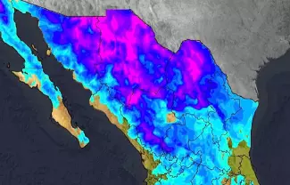 Mencionó que este frente frío permanecerá hasta el día de mañana; sin embargo, continuarán muy al pendiente
