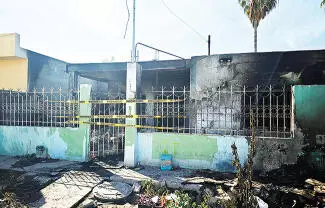 La afectada exigió a la familia de los menores que se hicieran responsables de los daños que sufrió su vivienda