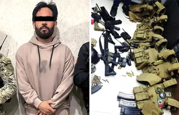 Durante el despliegue, elementos de la Marina, SSPC, Defensa, Guardia Nacional y AIC realizaron cateos simultáneos que derivaron en la captura de “Limones” junto con otros integrantes de la célula.