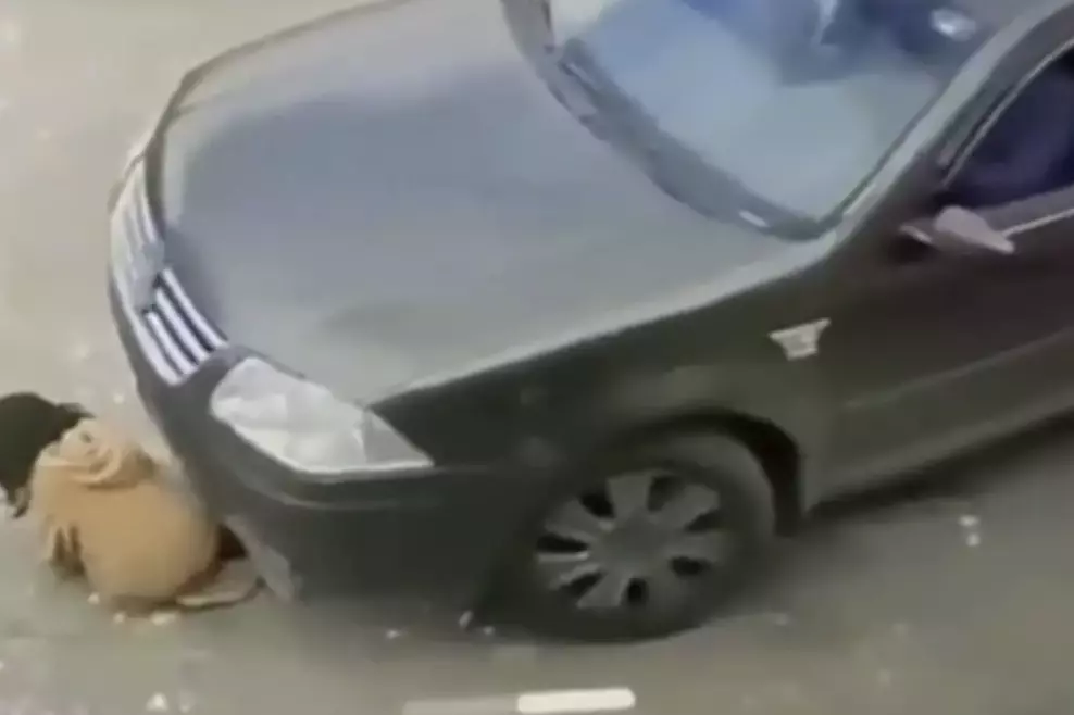 Una niña de tres años fue atropellada por un automóvil, lo que provocó que la menor de edad resultara con lesiones considerables. El video ya circula en redes. 