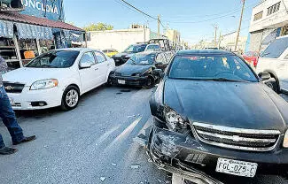 Afortunadamente, el percance no dejó personas lesionadas