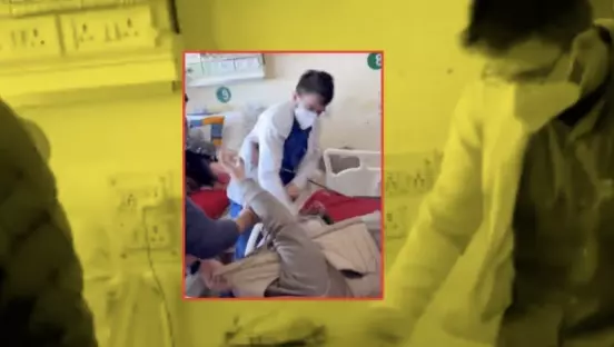 El médico fue suspendido ante la denuncia del paciente y las maniifestaciones de familiares y amigos