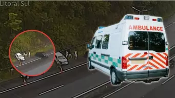 El policía sufrió una fractura en la pierna y los brazos, pese al dolor y la imposibilidad de moverse sacó su teléfono móvil para llamar a sus co