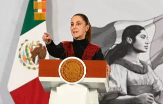 La presidenta de México evitó especular sobre la situación política entre Estados Unidos y Venezuela, pero rechazó cualquier intervención