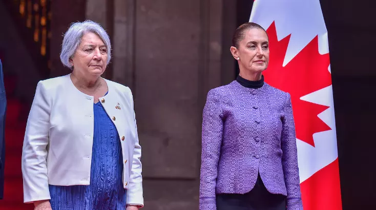 Se reúnen Mary Simon y Claudia Sheinbaum en Palacio Nacional: Afinan ...