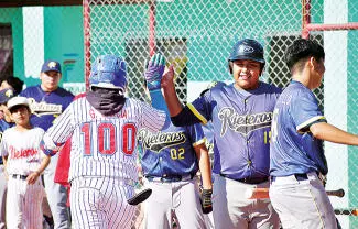 Dentro de las acciones de la novena serie de la temporada otoño e invierno de la Liga de Beisbol Infantil Juvenil Ribereña