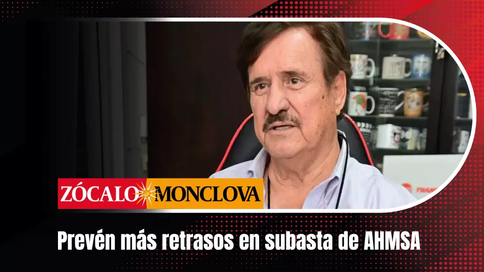 Humberto Prado, presidente de CMIC, advirtió que podrían presentarse más demoras, por ello lamentó la situación de los trabajadores de AHMSA, quienes no han recibido salario durante tres años.