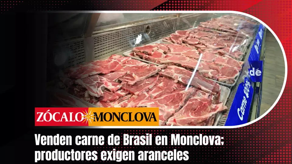 La carne brasileña resulta aproximadamente 20% a 30% más económica que la estadounidense, y la diferencia con la producción mexicana es aún mayor.