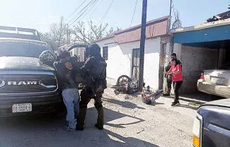 Una intensa movilización de cuerpos de seguridad se registró la tarde de ayer en la colonia 21 de Marzo