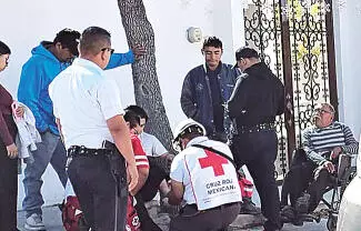 Terminaron con golpes y excoriaciones en distintas partes del cuerpo