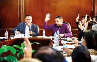 Una reunión de Cabildo se llevó a cabo la mañana de ayer