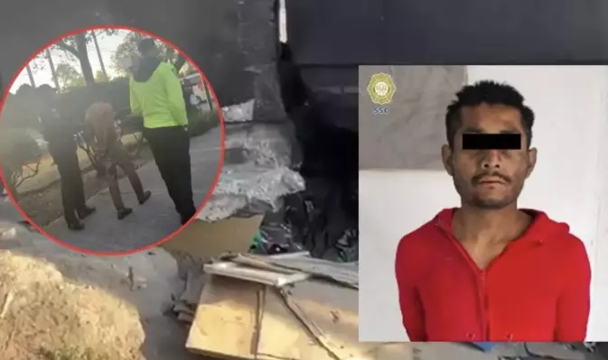 El hombre de 26 años de edad fue detenido y enterado de sus derechos constitucionales, por lo que fue puesto a disposición del agente el Ministerio Público.