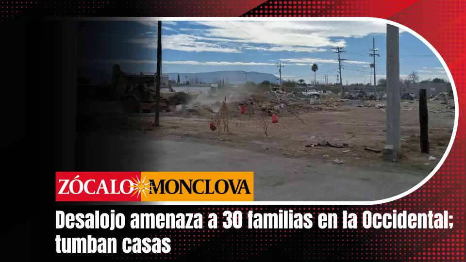 Vecinos de la antigua brecha a Fresnillo acusan al empresario Gerardo Oyervides de derribar sus casas sin orden judicial.