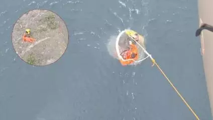 Su padre, con quien viajaba en un barco pesquero, perdió la vida luego de que su embarcación se hundiera 