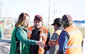 Con respaldo del gobernador Manolo Jiménez y el programa Mejora, se fortalece esta vialidad clave para la movilidad regional
