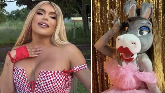 La generadora de contenido se lanzó en contra de Héctor Iván “Momo” Guzmán Cruz, quien le da vida al personaje inspirado en las drag queens