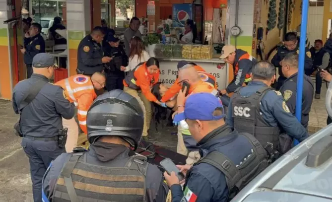 De momento se señala que el lugar quedó asegurado por elementos de la Secretaría de Seguridad Ciudadana