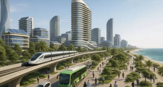 Con hoteles, universidades y una nueva marina, el presidente de Estados Unidos pretende reconstruir los territorios habitados por los palestinos