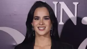 La actriz fue cuestionada sobre la situación sentimental que vive el creador de contenido