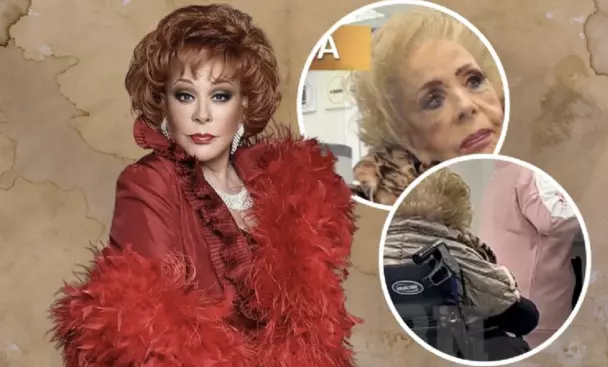 La actriz acudió al banco porque necesitaba retirar dinero, pero a través de un cheque, pero no se lo quisieron certificar aunque estaba presente