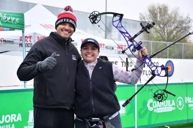 Dafne Quintero obtuvo la medalla de oro venciendo por puntaje de 147 a 141